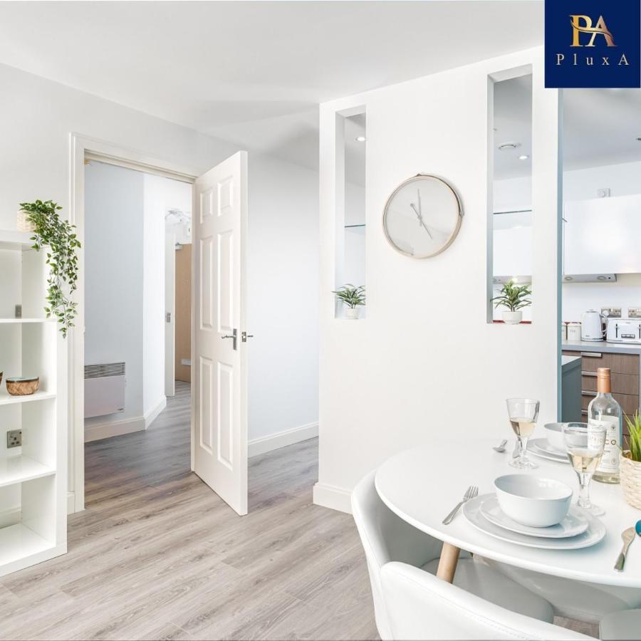 Pluxa Vivid Veranda Beautiful City Centre Apartment With Free Parking Бірмінгем Екстер'єр фото